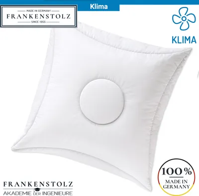 Produktbild von Frankenstolz Kissen Klima - temperaturausgleichendes Kopfkissen Größe 40x80 cm
