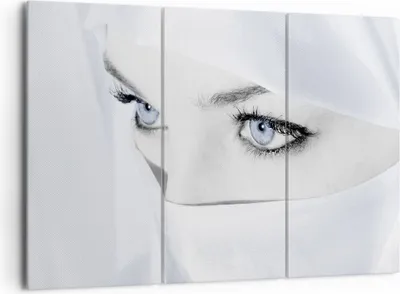 Produktbild von Bild auf Leinwand - Leinwandbild - Schönheit Gesicht Mädchen Mode - 165x110cm - Wand Bild - Wanddeko - Leinwanddruck - Bilder - Kunstdruck - Leinwand bilder - Wandkunst - CE165x110-2159