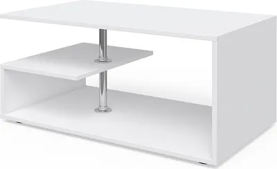 Produktbild von Vicco konferenčný stolík Guillermo, 91 x 52,6 cm, biely