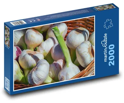 Obrázek produktu pro Puzzle 2000 Česnek v košíku - martinpuzzle