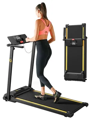 Produktbild von Laufband 1-12 km/h - Gehband - Klappbares Laufband - Gehband - Zusammenklappbar