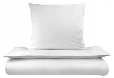 Produktbild von Eurosoft Spannbettlaken Weiß 100% Baumwolle 160x220 cm