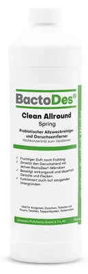 Produktbild von BactoDes® Clean Allround - Spring 1 Liter Flasche