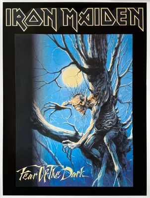 Zdjęcie produktu dla Iron Maiden - Fear of the Dark - 1992 - Plakat - 60x80 cm
