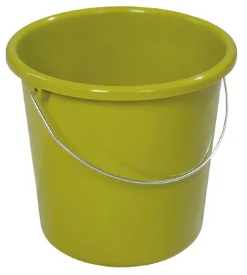 Zdjęcie produktu dla 243047614 Wiadro - plastikowe, okrągłe, 10 litrów, kiwi