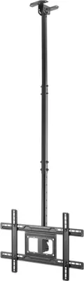 Produktbild von AISENS CT80TSE-075, 200 x 200 mm, 600 x 400 mm, -25 - 5°, -60 - 60°, Stahl, Schwarz