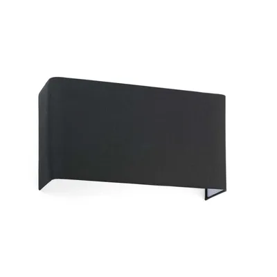 Immagine prodotto di Applique in tessuto Cotone Rettangolare nero