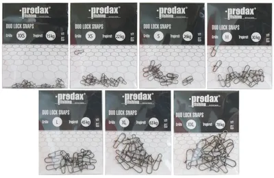 Produktbild von 105 Predax Duo Lock Snap - Raubfischwirbel Set