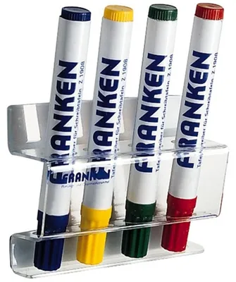 Produktbild von Franken GmbH FRANKEN - Stifthalterung - magnetisch - durchsichtig