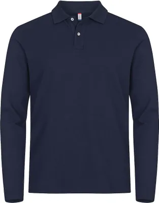 Produktbild von Clique Stretch Premium Polo L/S