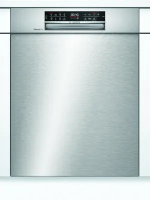 Zdjęcie produktu dla Bosch Serie 6 SMU6ECS57E, Pod ladą, Pełny rozmiar (60 cm), Stal nierdzewna, Czarny, Dotyk, 1,75 m