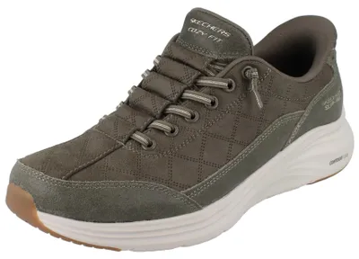 Image de Skechers : Pantoufles de sport pour femmes, modèle 736B6563686572735F313530353037, couleur verte, taille 41 (EU)