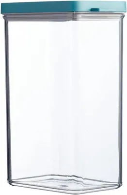 Produktbild von Luftdichte Lebensmittelbox - stapelbare und Waschmaschinenfähige Aufbewahrung - 2000 ml - grün