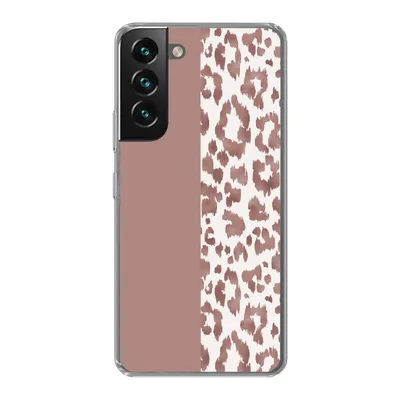 Produktbild von MuchoWow® Handyhülle Schutzhülle Hülle für Samsung Galaxy S22 Tiermuster - Rosa - Tiere Silikon Softcase Handy Hülle - Mobiltelefonhülle