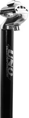 Produktbild von UNO Fahrrad Sattelstütze Aluminium schwarz 350mm 30,9 Ø