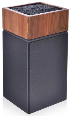 Image de Bloc à couteaux en bois - Rangement pour couteaux - Marron
