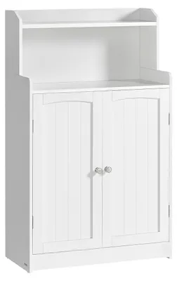 Immagine prodotto di Mobiletto da bagno bianco in MDF, dimensioni 30x60x100 cm