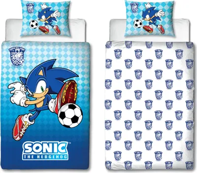 Produktbild von Sonic Bettwäsche 100% Polyester Bettbezug 140x200 cm und Kissenbezug 60x70 cm