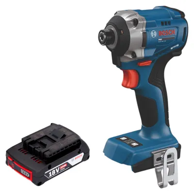 Produktbild von Bosch GDR 18V-215 Professional Akku Drehschlagschrauber 18 V 215 Nm 1/4" Brushless + 1x Akku 2,0 Ah - ohne Ladegerät