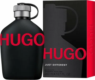 Produktbild von Hugo Boss Hugo Just Different Eau de Toilette, 200 ml Herrenduft für den modernen Mann