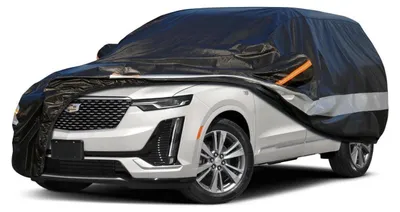 Immagine prodotto di Copertura per auto, 10 strati, impermeabile e traspirante, per Cadillac XT6 (2019-2023), colore nero