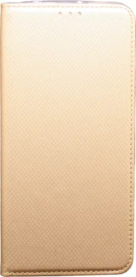 Produktbild von cofi1453® Buch Tasche "Smart" kompatibel mit Alcatel 3L 2021 Handy Hülle Etui Brieftasche Schutzhülle mit Standfunktion, Kartenfach Gold