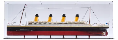 Image de Vitrine Blacked Brick XL pour LEGO® 10294 Creator Expert – Titanic