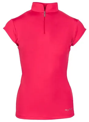Image de T-shirt sportif à manches courtes Harry's Horse pour femme, rose S