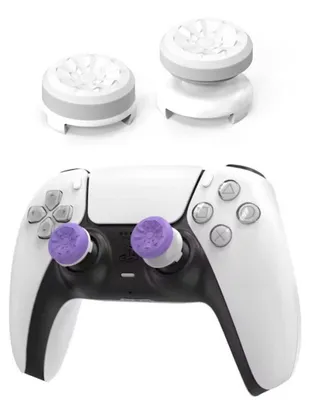 Productafbeelding van 2x Antislip handgrepen voor PS4 / PS5 / Xbox 360 / Series X/S controllers