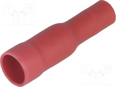 Productafbeelding van 5x Aansluitklem: koper, vrouwelijk, Ø: 4mm, 0,5÷1,5mm², klemverbinding CVDAGF1.25-5, geïsoleerd