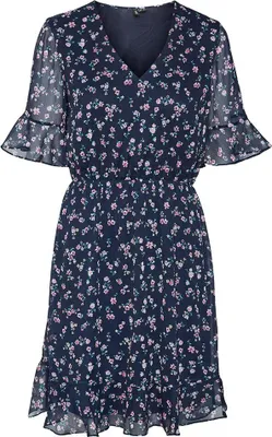 Zdjęcie produktu dla Vero Moda Smilla Sukienka z krótkim rękawem wielokolorowy XS Woman wielokolorowy XS