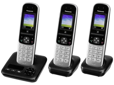 Produktbild von Panasonic KX-TGH723GS schwarz