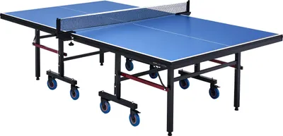 Obrázok produktu pre VEVOR stôl na stolný tenis, stôl na stolný tenis z MDF, skladací stôl na stolný tenis s rýchloupínacou sieťkou a uzamykateľnými kolieskami, jednoduchá inštalácia za 10 minút, hrúbka stolovej dosky 25 mm