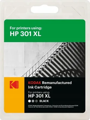 Image de Kodak 185H030130 compatible avec HP 2510 CH563EE 301XL Black