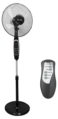 Zdjęcie produktu dla BLOW 44-076#, Wentylator domowy z łopatkami, Czarny, Podłoga, 1250 RPM, 4 cm, 90°