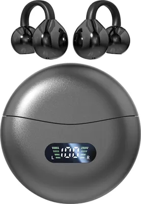 Zdjęcie produktu dla Słuchawki z tłumaczem języka angielskiego, 144 języki, tłumacz Bluetooth, słuchawki do podróży, biznesu, nauki, czarne