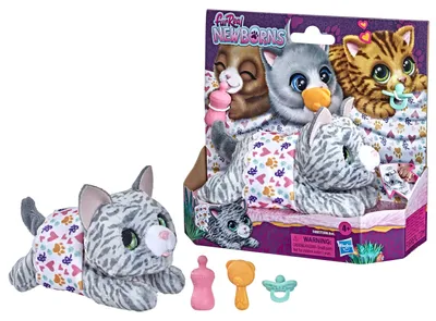 Obrázok produktu pre Hasbro - FurReal Newborns Kitty Interactive Animatronic Plush / from Assort