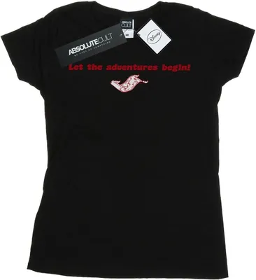 Produktbild von Disney - "Let The Adventures Begin" T-Shirt für Damen BI15605 (XXL) (Schwarz)