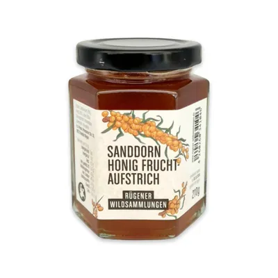 Produktbild von Sanddorn Honig Fruchtaufstrich