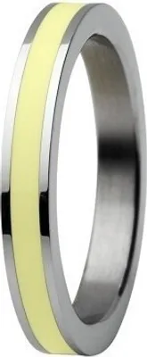 Image de Skagen Bague Femme Argent/Jaune JRSY036, Taille de la bague:51 (16.2) SS6 M28
