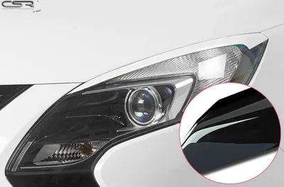 Produktbild von Scheinwerferblenden Glossy für Opel Zafira Tourer 3. Gen. SB298-G