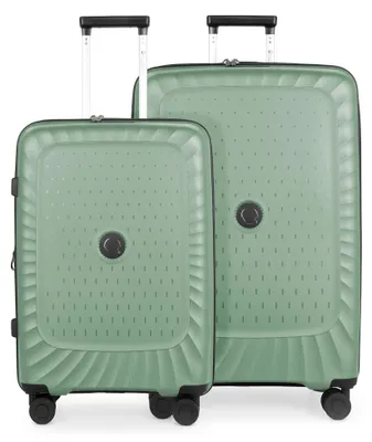 Produktbild von HAUPTSTADTKOFFER - Kofferset 2 teilig, leichte Trolleys 65 + 75 cm, 2er Reisekoffer Set, Check-In Gepäck Hartschale recycling Material PP, TSA,Mint
