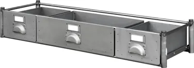 Produktbild von 3-Schubladenmodul (1 halbe + 2 kleine) - 1200 x 400 x H. 190 mm 14 kg
