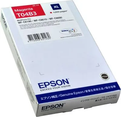 Produktbild von Epson C13T04B34N, Hohe (XL-) Ausbeute, Magenta, 1 Stück(e), Einzelpackung