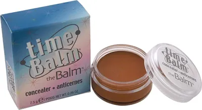 Zdjęcie produktu dla theBalm timeBalm Concealer, Ciemna skóra, Brązowy, Dark, Skóra uniwersalna, Krem, Słoiczek