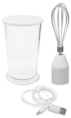 Image de JUPITER 828.001 Mixeur plongeant 150Watt sur batterie blanc/argent/gris