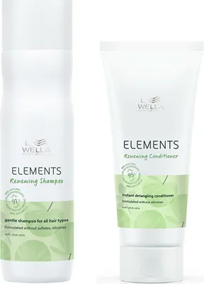 Produktbild von Wella Elements Renewing Shampoo 250ml  + Wella Elements Conditioner 200ml
