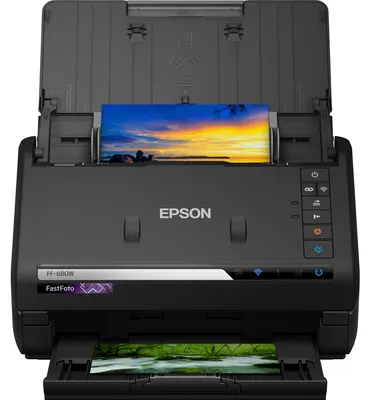 Immagine prodotto di Epson Scanner a foglio A4 600 x 600 DPI FastFoto FF680W Nero
