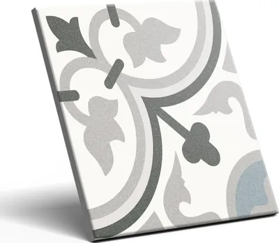 Produktbild von Dekorative Feinsteinzeugfliese Patchwork Floral KENT 20x20 cm Klasse I