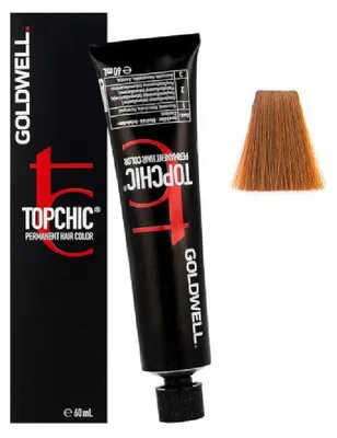 Image de 8K Blond cuivré clair Goldwell Topchic Warm reds tb 60ml